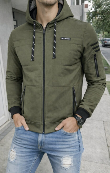 Casaca hombre ston perchado clásico y con diseños